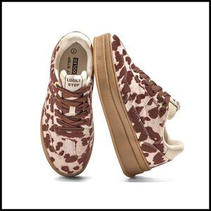 Women's Platform Sneakers Chunky Retro Walking Shoes Comfortable Casual